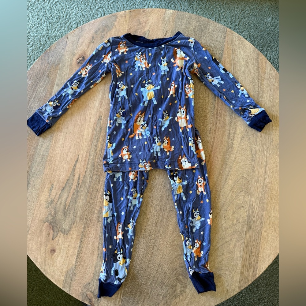 Little Sleepies Bluey pajama set